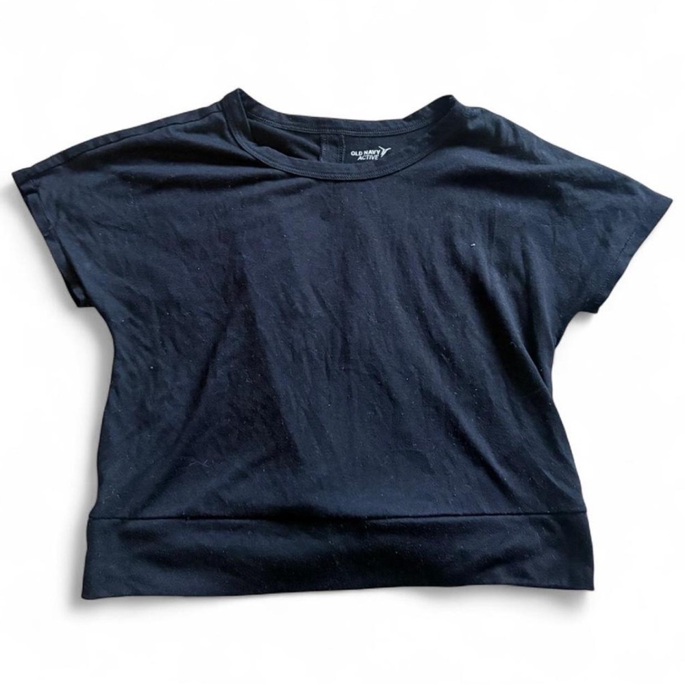 Girls (8) Old Navy Active Black Performance Tee